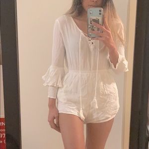 Boho style Beach Romper